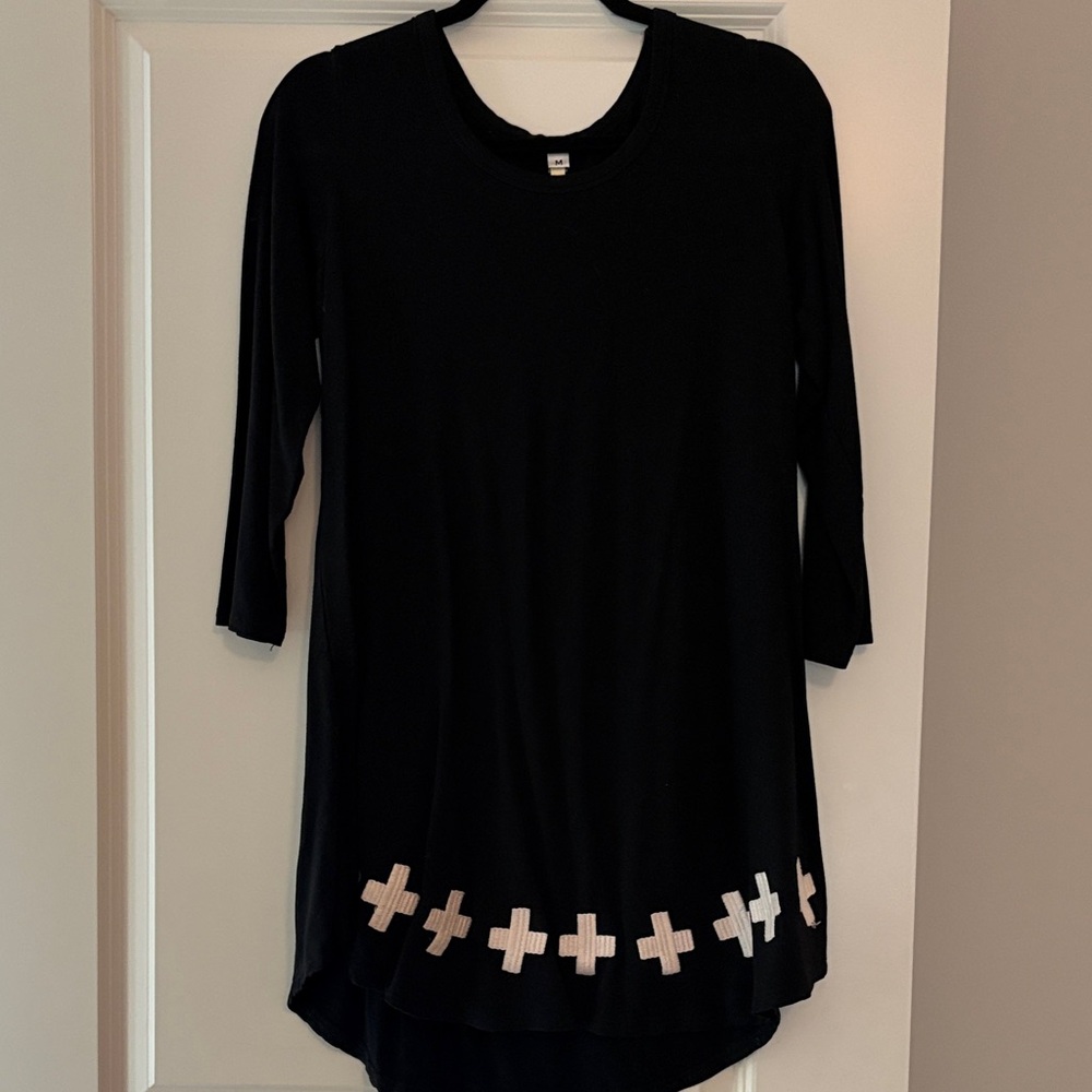 Black and White Women's dress